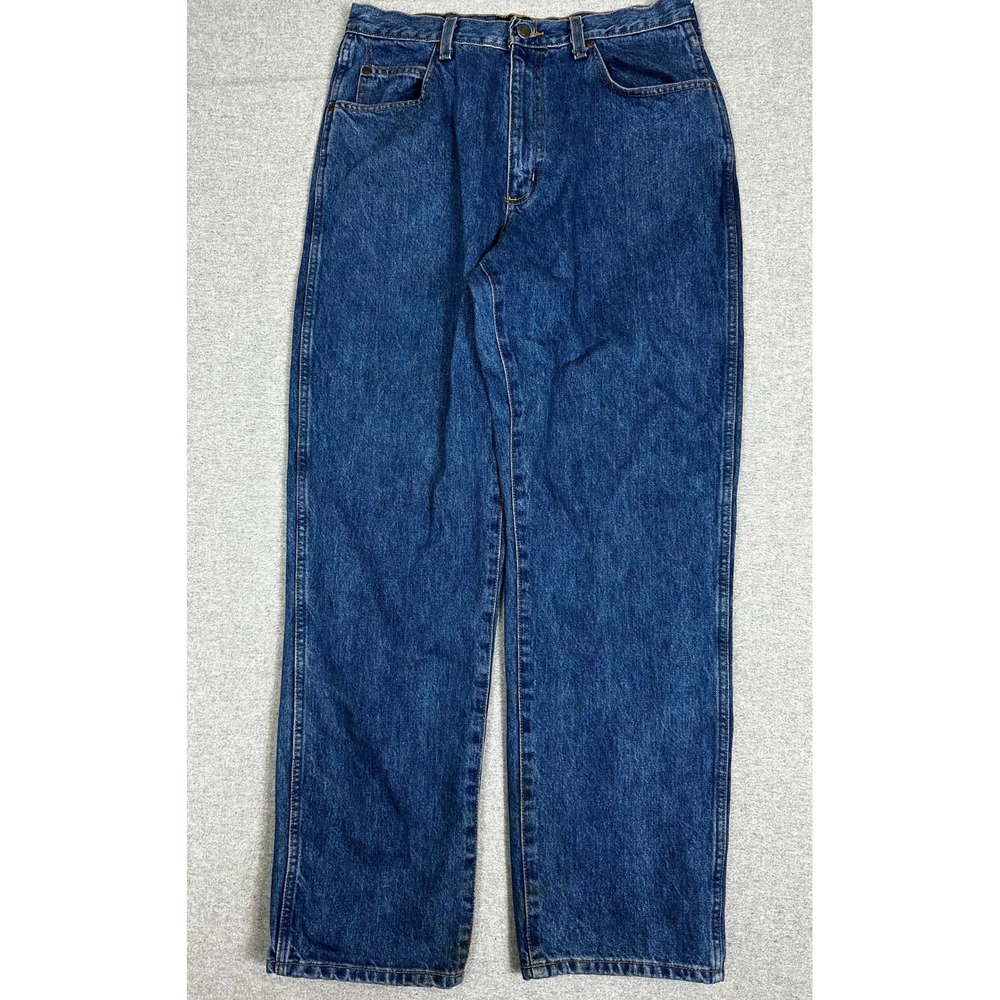 RedHead Straight Leg Jeans Mens 32x32 Blue Outdoor Denim Workwear